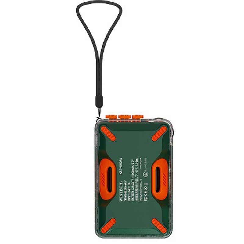 KBT-560SS GN スマホスタンドにもなるワイヤレススピーカー WINTECH