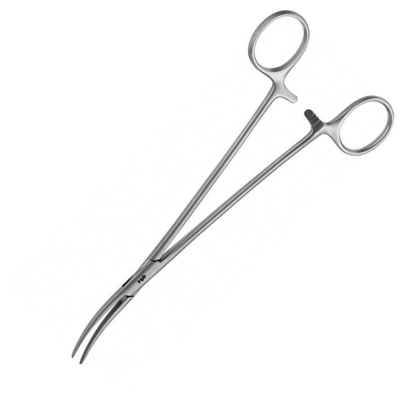 BH198R 止血鉗子 フクシック 無鈎 反19cm 1本 ビー・ブラウンエースクラップ 【通販モノタロウ】