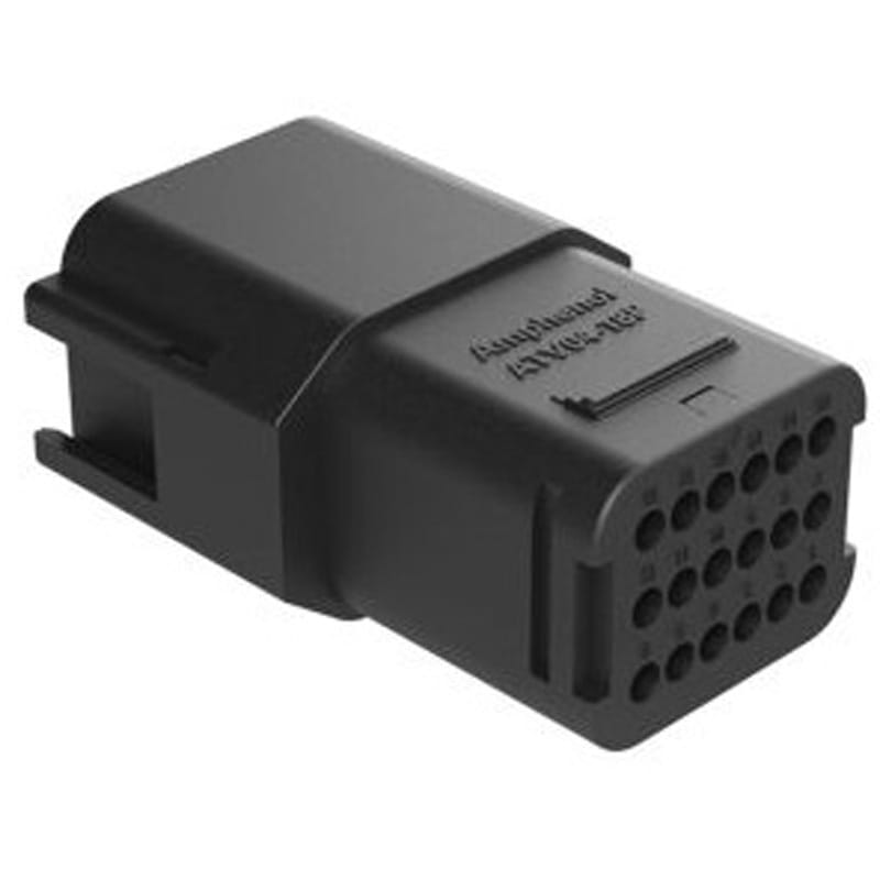 ATV04-18PB-RR01 自動車用コネクタ 18極 メス レセプタクル 1袋 200個入 1袋(200個) AMPHENOL 【通販モノタロウ】