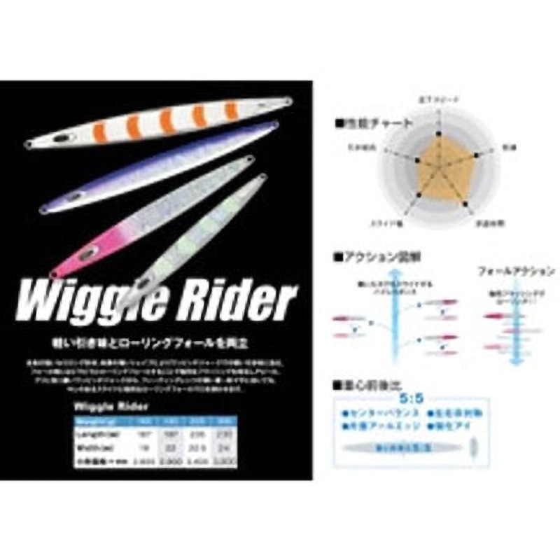 シルバーホロ WiggleRider/ウィグルライダー 190g ネイチャーボーイズ