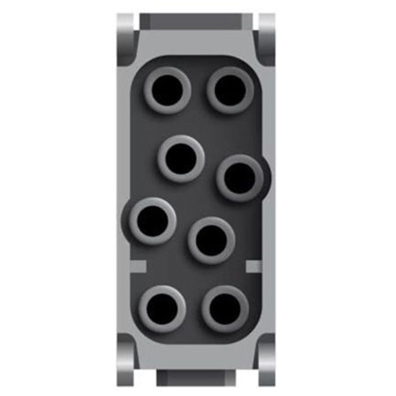 1414370 電源コネクタモジュール HC-M-08 シリーズ オス 8極 16A 400 V 1袋 5個入 1袋(5個) フエニックス・コンタクト 【通販モノタロウ】