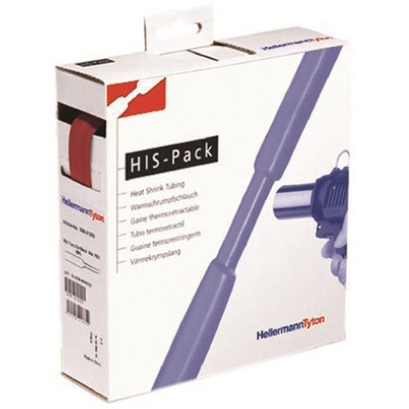 300-30320 HIS-PACK-3.2/1.6-PO-X-BK 熱収縮チューブ 収縮前 3.2mm 収縮後 1.6mm 黒 1箱 ヘラマンタイトン(旧:タイトン) 【通販モノタロウ】