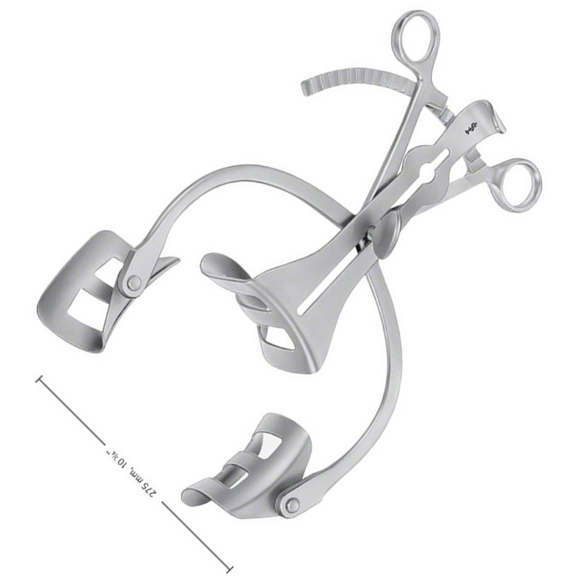 BV545R 腹壁開創器セット ホルツバッハ 開き巾275mm 1本 ビー・ブラウンエースクラップ 【通販モノタロウ】