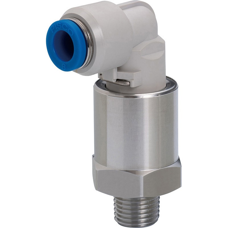 RAL10-03SUS-F ロータリジョイントSUS304 エルボ 空気仕様タイプ PISCO(ピスコ) 適合チューブ外径10mmねじ寸法R3/8 1個 21,735円