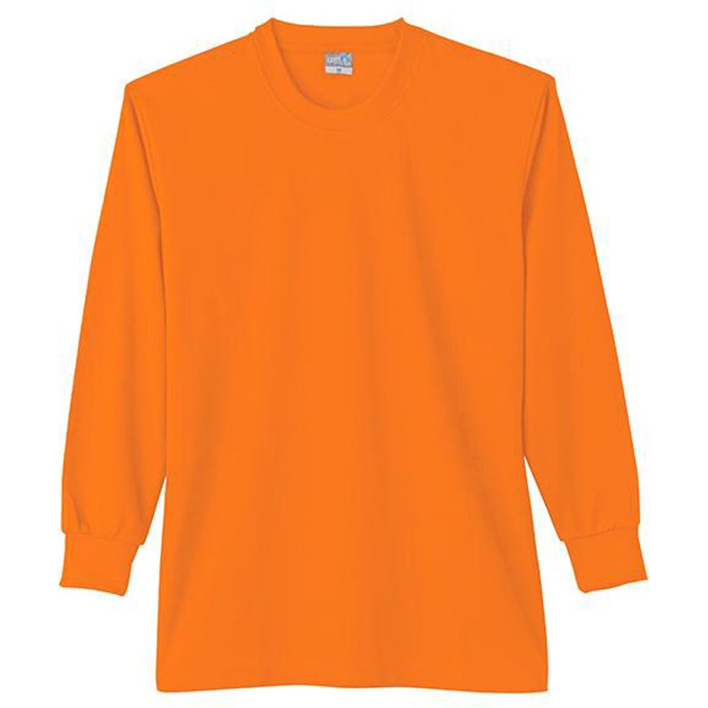 9009-ORG-S DRY長袖Tシャツ 小倉屋 オレンジ色 サイズS 9009-ORG 9009-ORG-S DRY長袖Tシャツ 小倉屋 オレンジ色 サイズS 9009-ORG