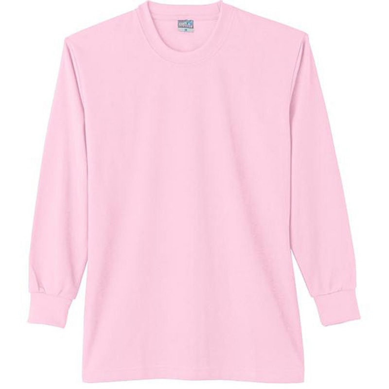 9009-PNK-M DRY長袖Tシャツ 小倉屋 ピンク色 サイズM 9009-PNK-M 