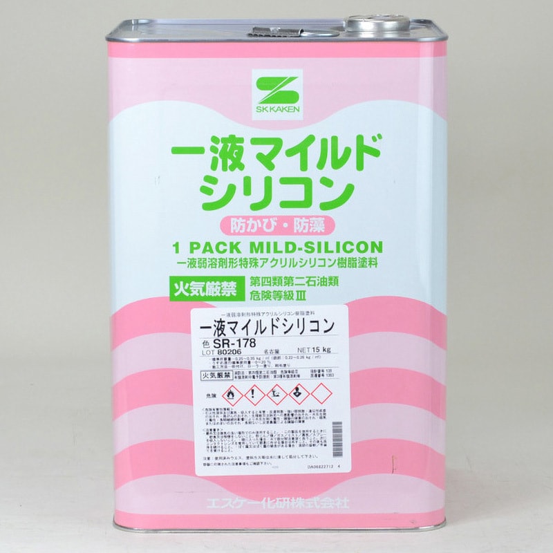 1液マイルドシリコン 1缶(15kg) エスケー化研 【通販サイトMonotaRO】