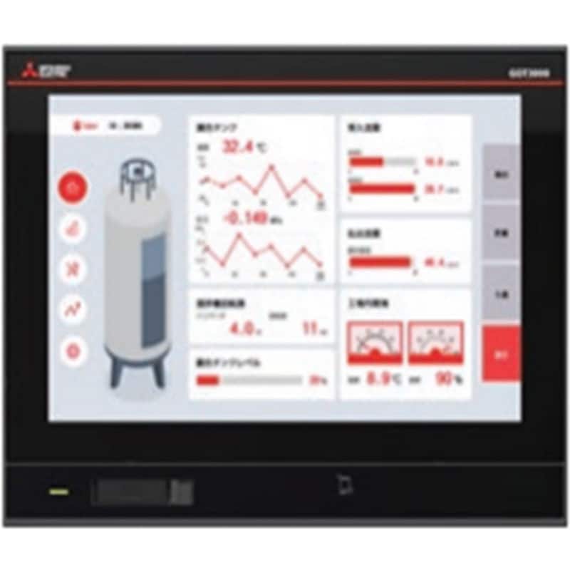 GT3712-WXCBD GOT3000シリーズ 表示器 三菱電機 画面サイズ12.1型