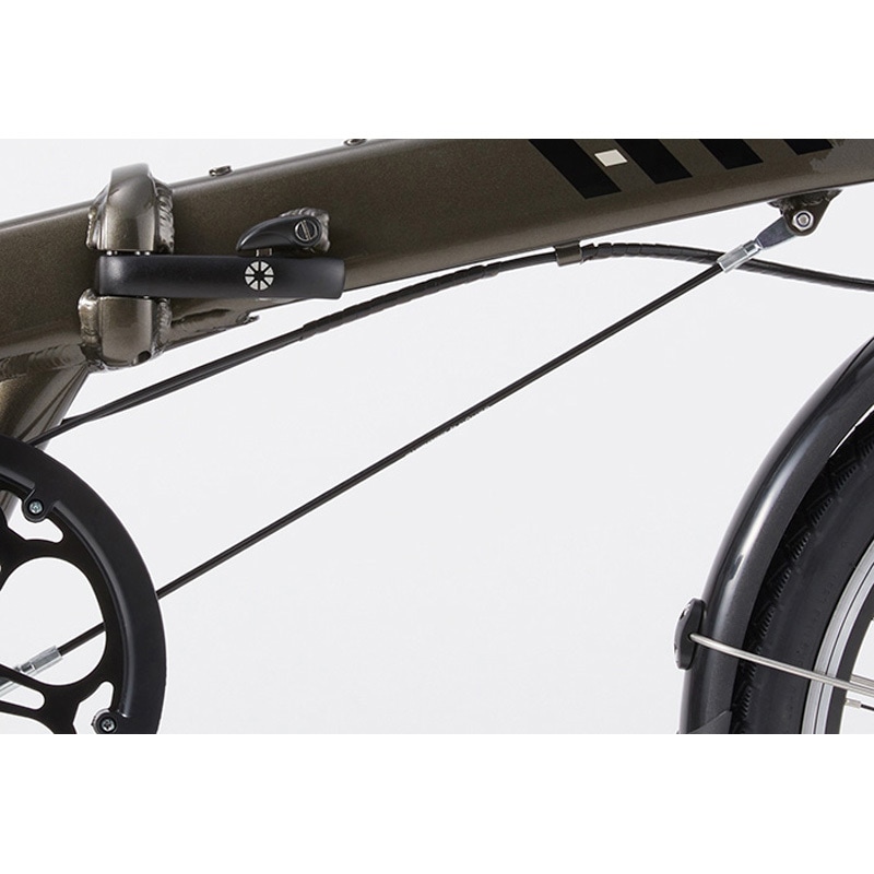 25Hit-OR DAHON折り畳み自転車 HIT 20インチ DAHON シナバー色 25Hit