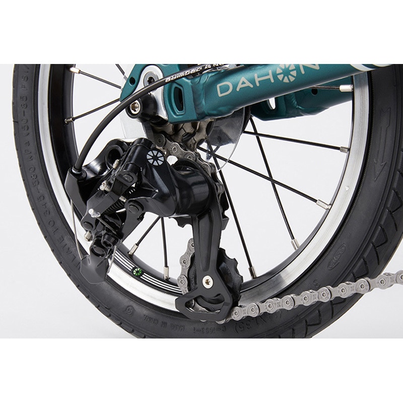 25K3-BL DAHON折り畳み自転車 K3 14インチ DAHON ピーコックブルー色 