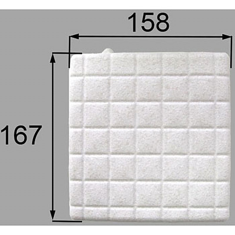 M-FA(36)V/FG105 排水目皿 INAX(LIXIL) 寸法167×158mm