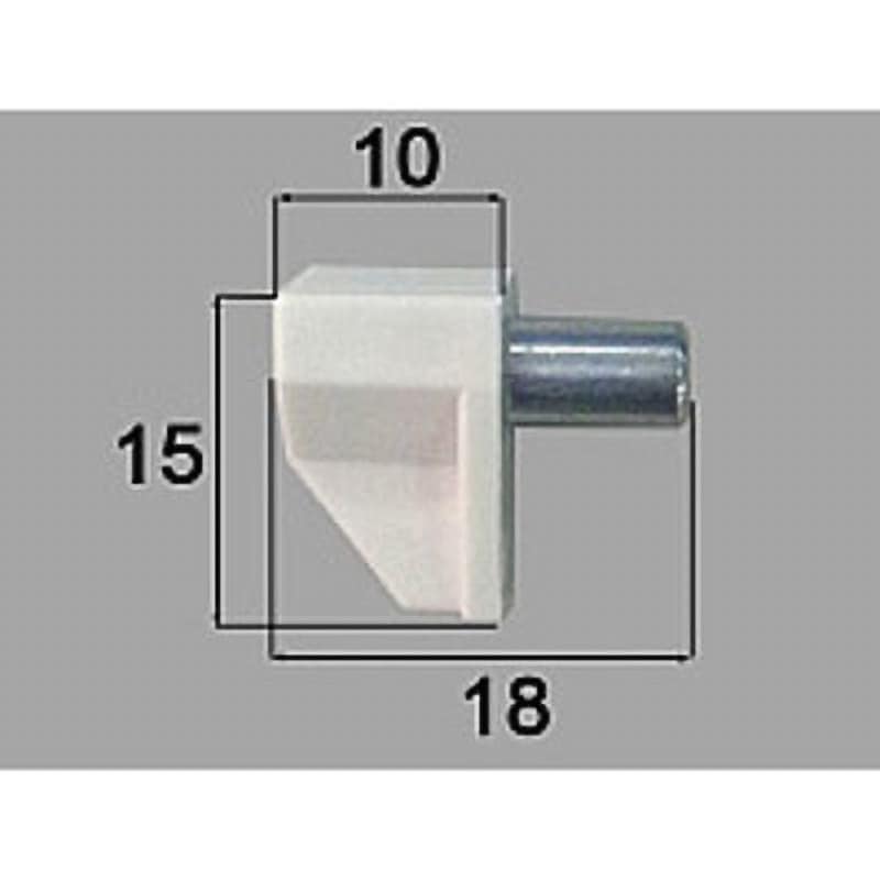 NKP3005/4 棚受けダボ 1箱(4個) INAX(LIXIL) 【通販モノタロウ】