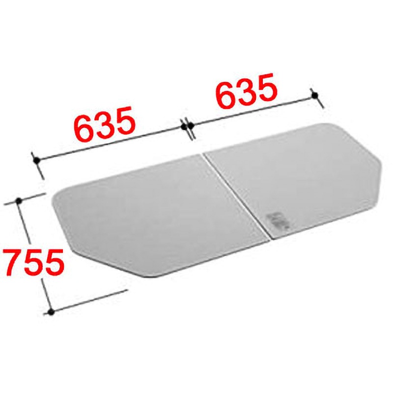 YFK-1376B(5) 組フタ INAX(LIXIL) 組み合わせ式