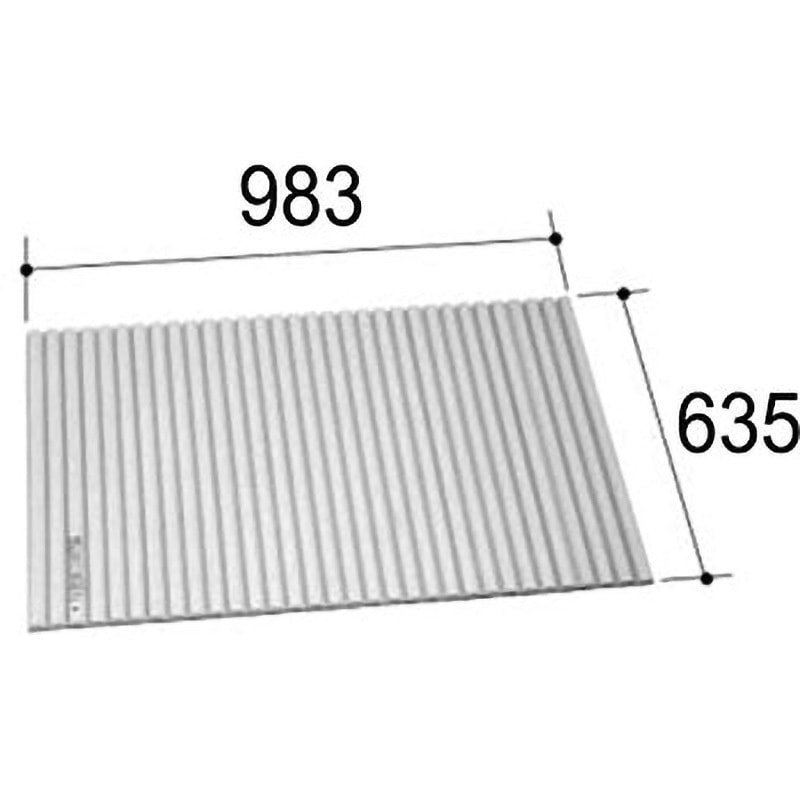 YFM-1100UB ユニバス専用巻きフタ INAX(LIXIL) シャッター式 寸法983×635mm  YFM-1100UB