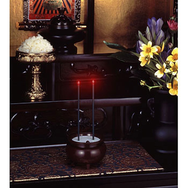 ASE-5201DB 安心のお線香(ミニ) スマイルキッズ 光源:赤色LED×2個