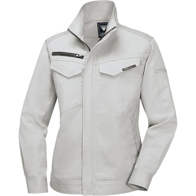 1689 レディスブルゾン 1689 ジーベック ツイル シルバーグレー色 サイズ15着丈59cm 4,768円