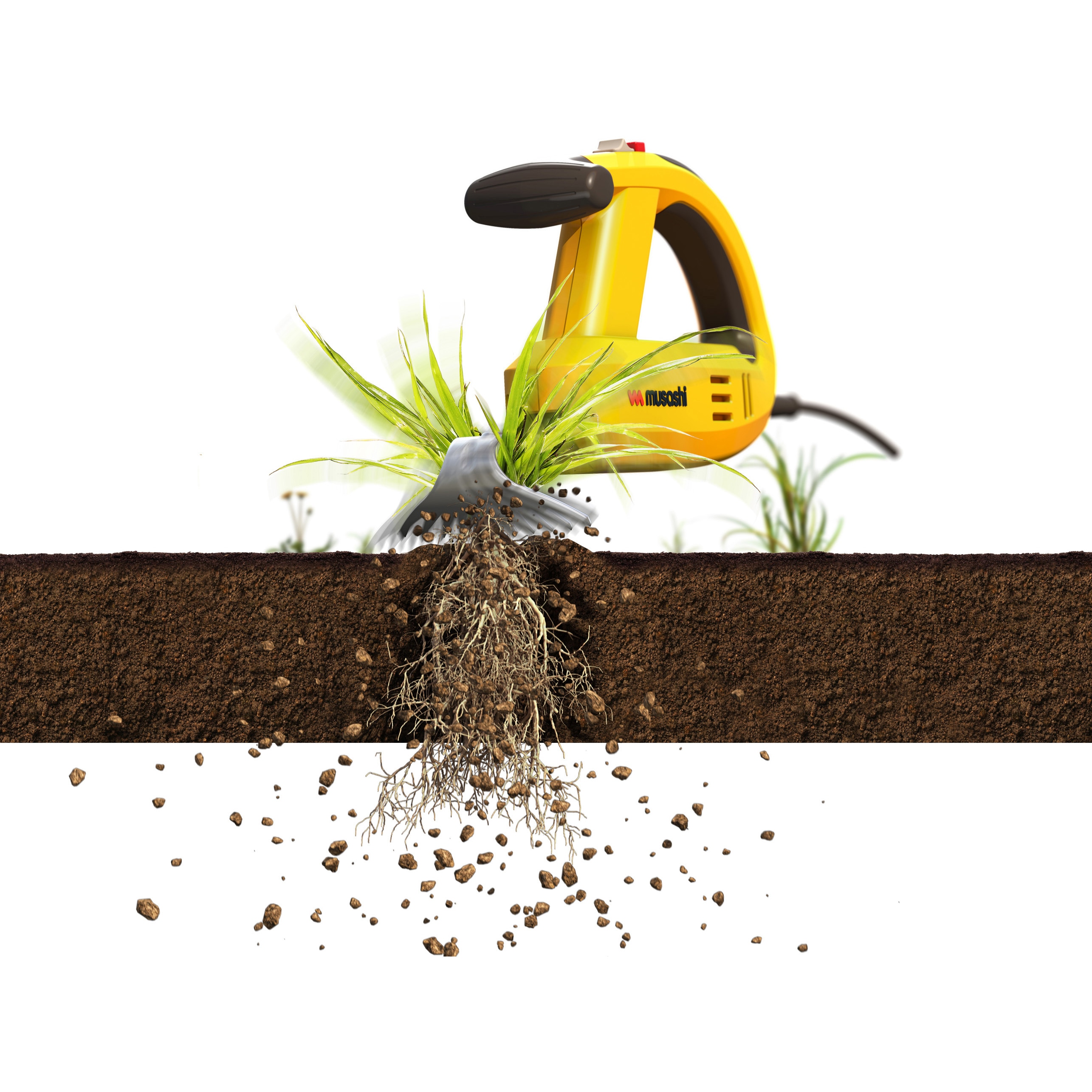 WE-700 除草バイブレーター ムサシ AC電源式 - 【通販モノタロウ】