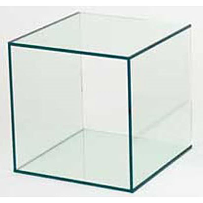 アクリル4面ボックス ガラス色 ノーブランド ディスプレイボックス