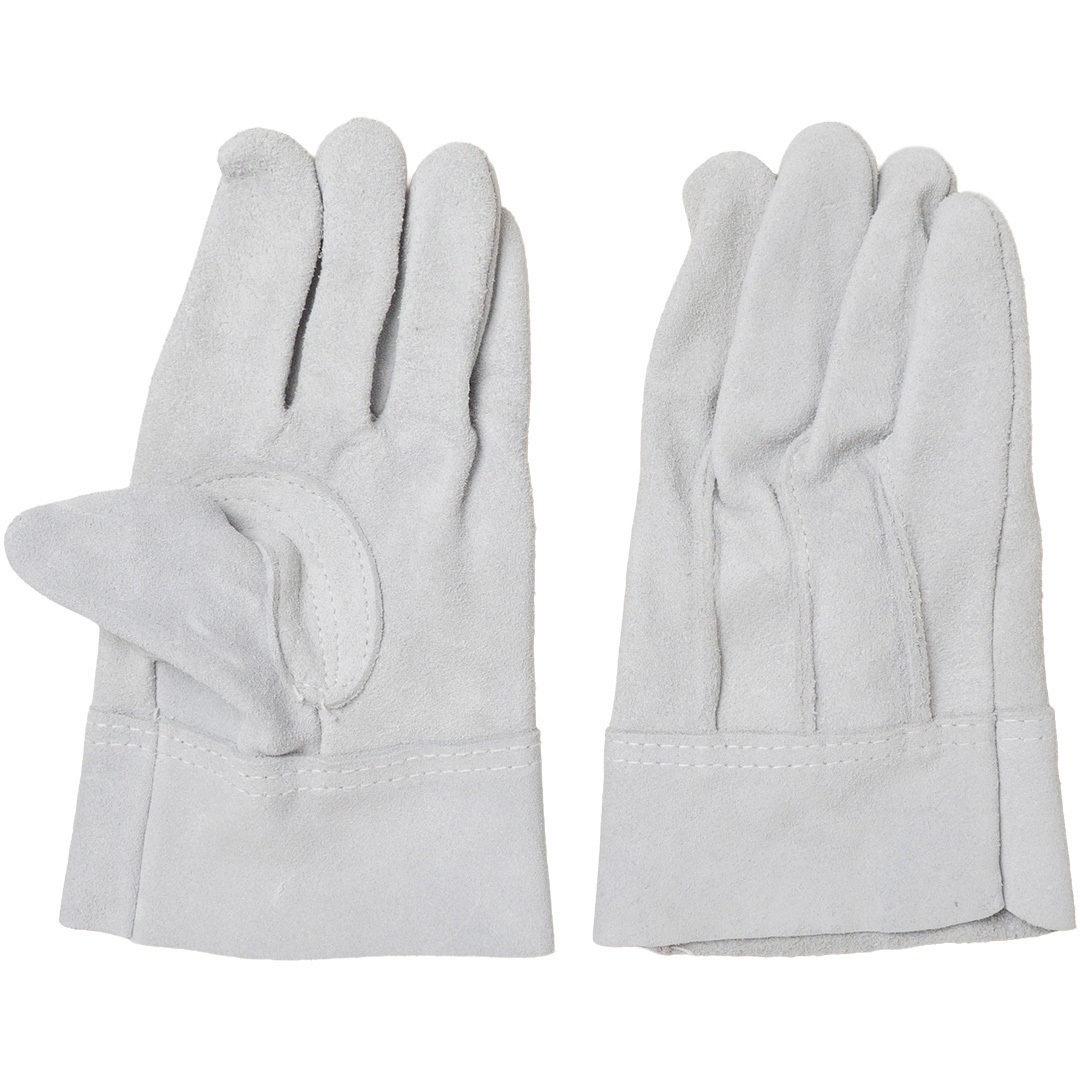AG465 牛床革カワテ外縫い ACE GLOVE(エースグローブ) 白色 1双入