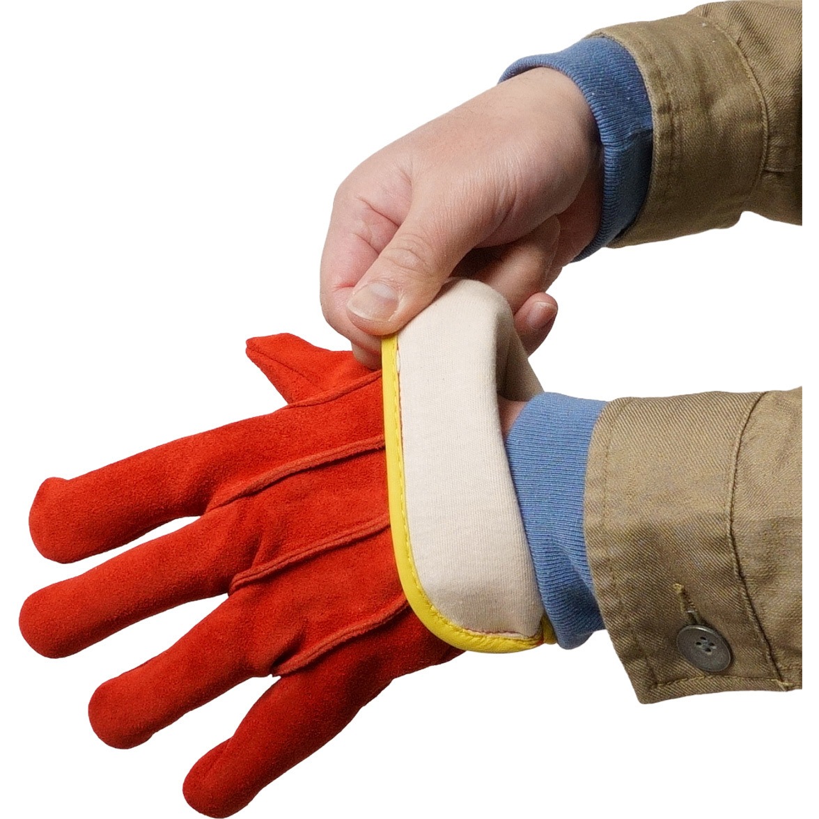 AG4815 AG4815 オイルカワテ外縫い 朱雀 内綿 ACE GLOVE(エース