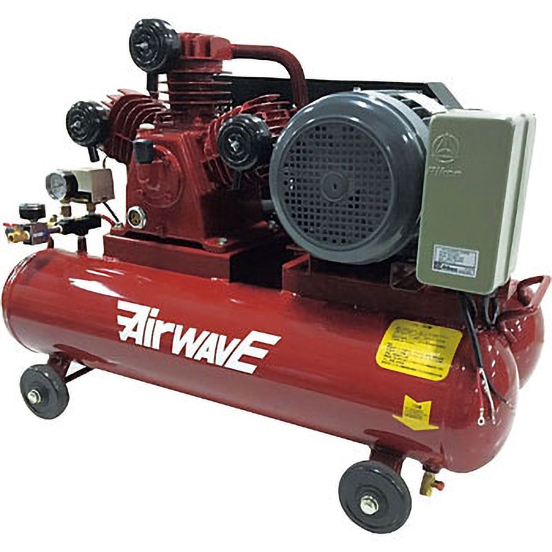 SP-3300 三相200Vエアーコンプレッサー AIR WAVE(和コーポレーション) 給油式レシプロ タンク容量60L