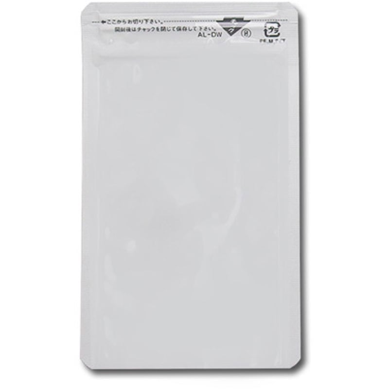 ラミジップ ホワイトパウチ セイニチ(生産日本社) チャック付アルミ袋