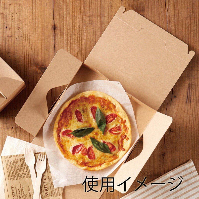 人気No.1 23cm 【通販モノタロウ】 HEIKO 1パック(10枚) キャリーピザBOX ミュージシャン
