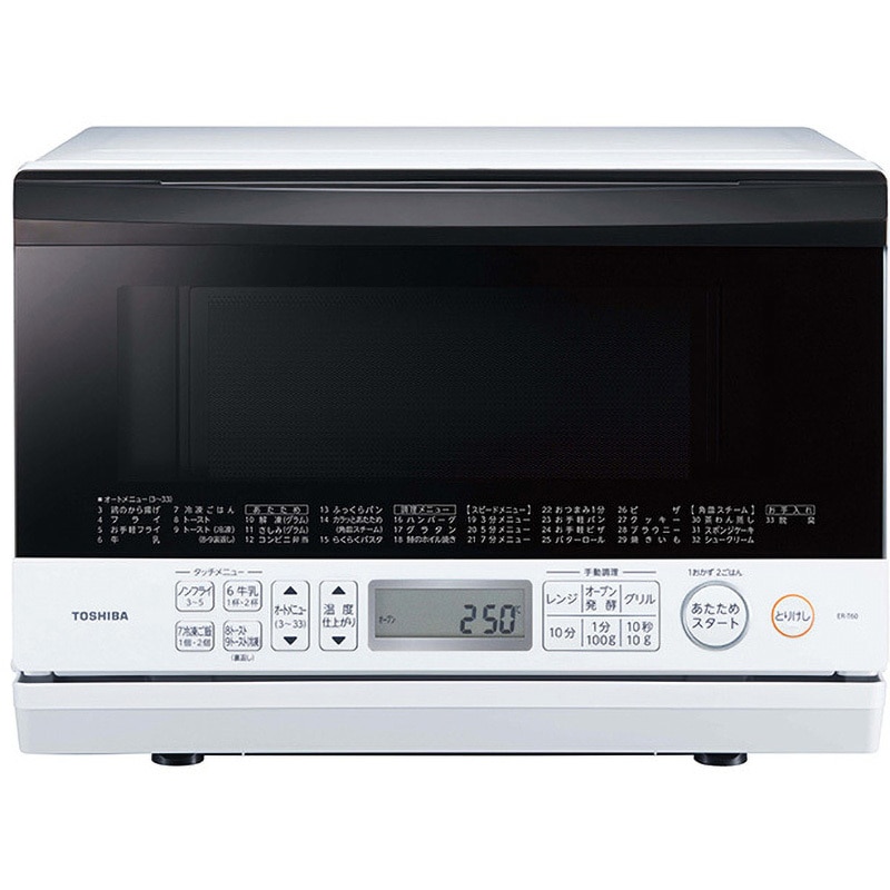 ER-T60(W) オーブンレンジ 23Lワイド&コンパクト 1台 東芝 【通販