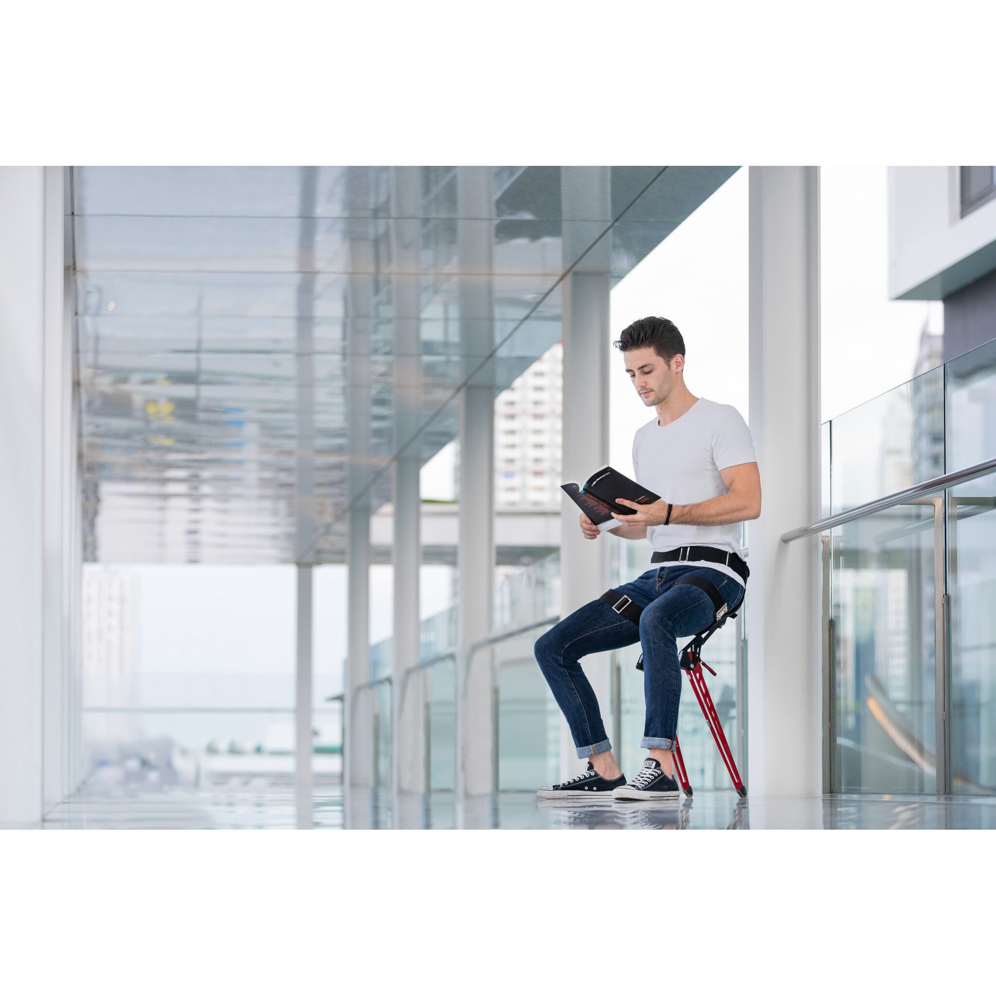 LEX-BIONICCHAIR-BK ウェラブルチェアLEX 1着 ASTRIDE 【通販