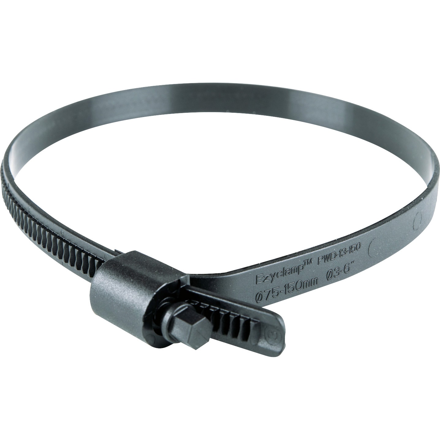 PWD-13-150-SC-PA66-BK スナップホースクリップEzyclamp HCL 最大径150mm 1袋(100本) PWD-13-150-SC-PA66-BK