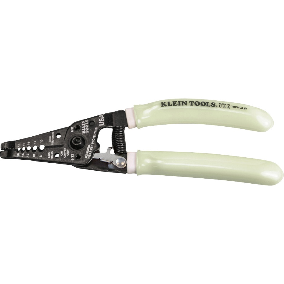 11054GLW ワイヤストリッパー ハンドル:蓄光タイプ KLEIN TOOLS 適合電線1.3～8.4 0.82～8.3mm<sup>2</sup>  11054GLW