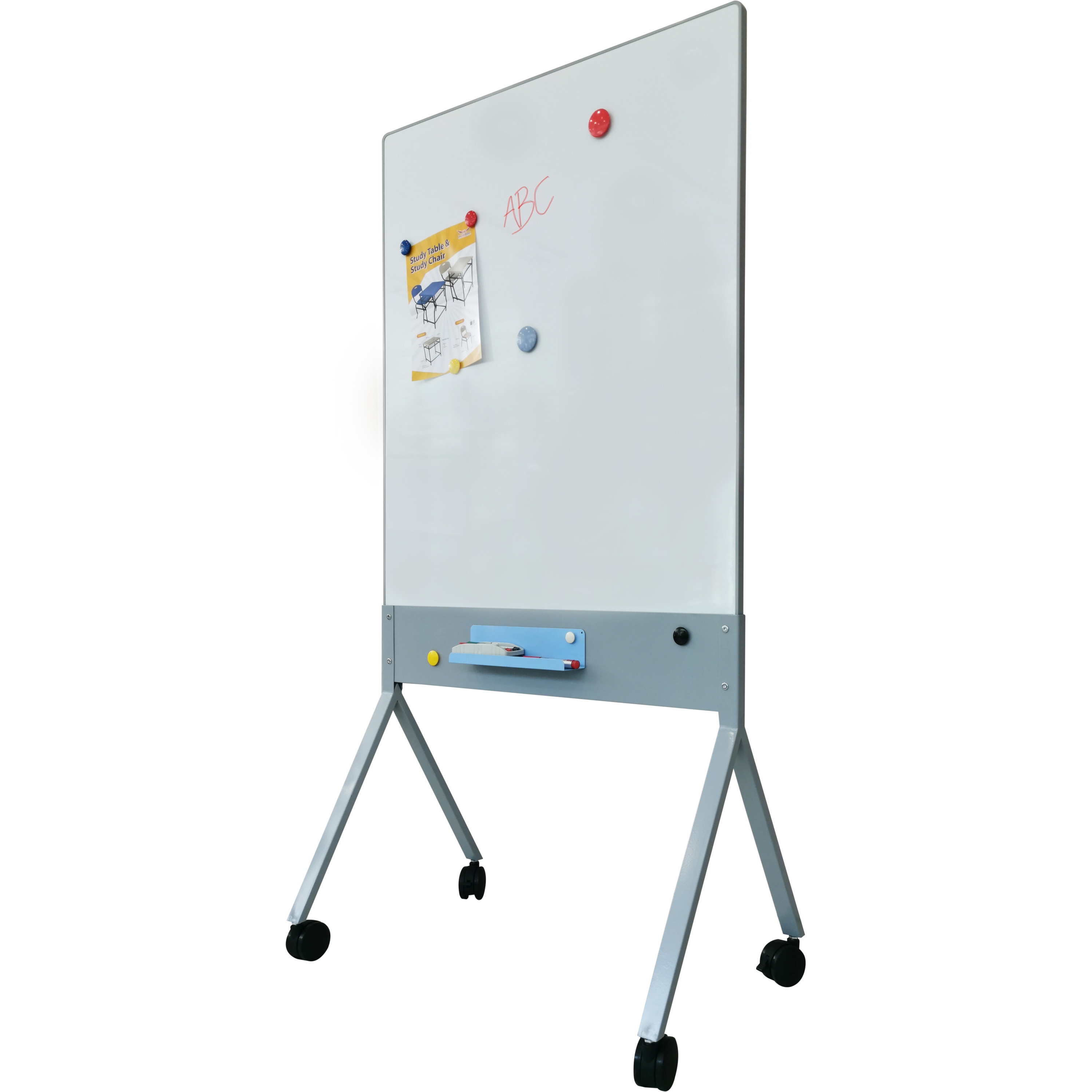 MBP45 ホワイトボードパネル WRITEBEST 脚付き・無地 板面(縦×横)1200