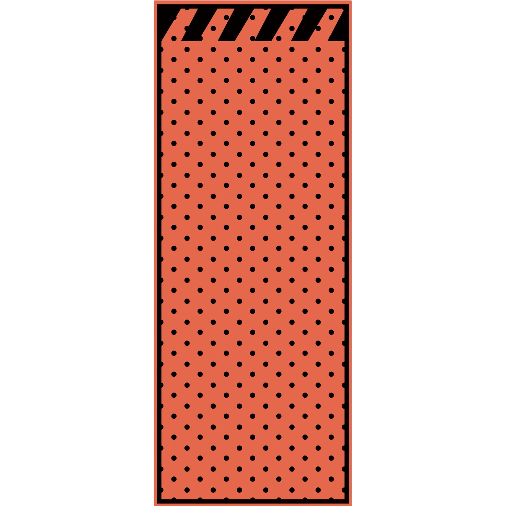 234401 エアーメッシュサイン看板(高輝度オレンジ蛍光反射) トーグ安全工業 無地 縦1550mm横550mm