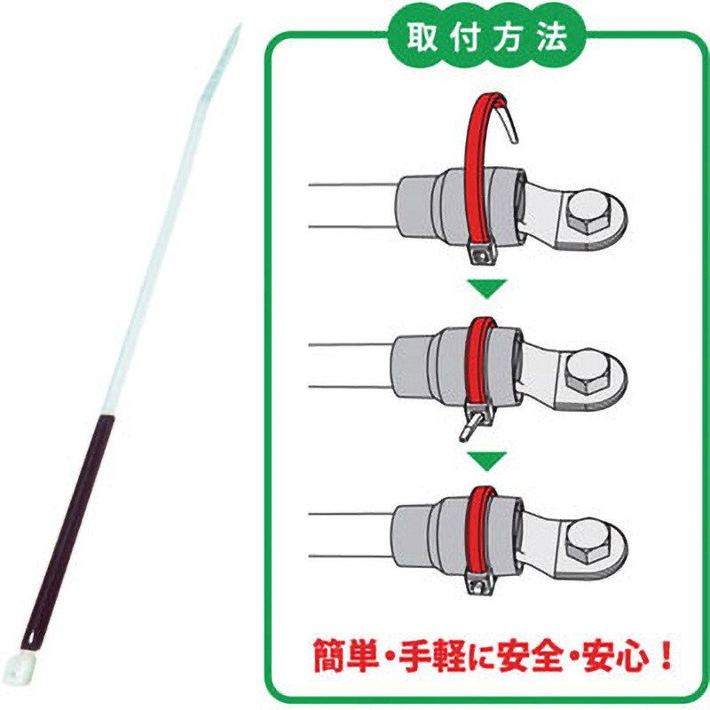 STT-M 黒 30入り 後付サーモタイ 1袋(30本) JAPPY 【通販サイトMonotaRO】