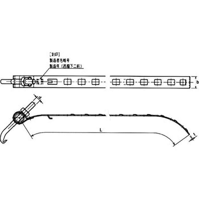 JB215 自在バンド 25 JAPPY 長さ1560mm 1個 JB215 - 【通販