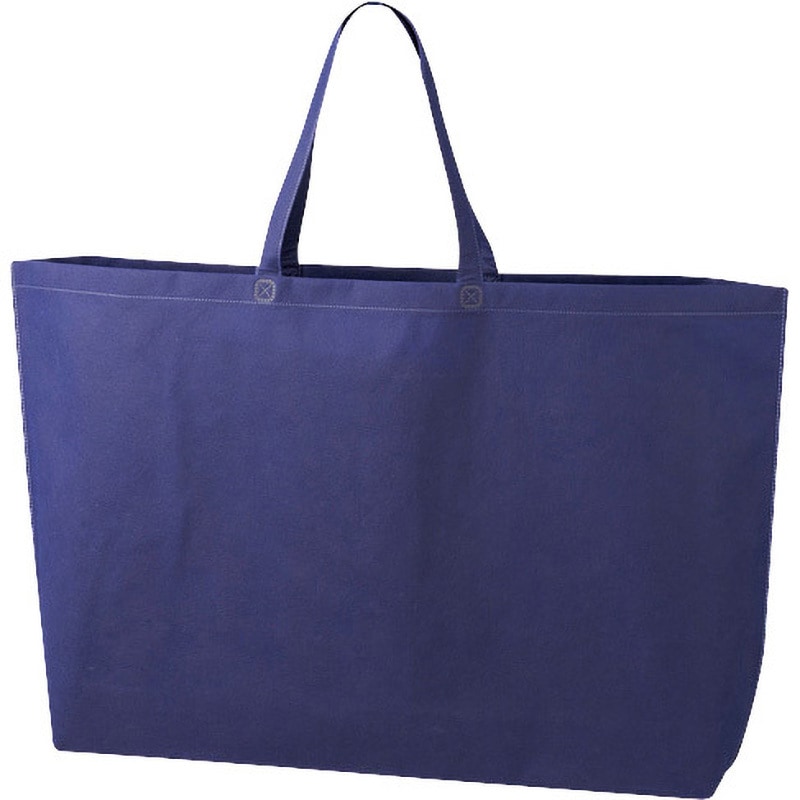 LC0734AD10 不織布バッグ シンプルトート エーワン[不織布] 紺色 特大