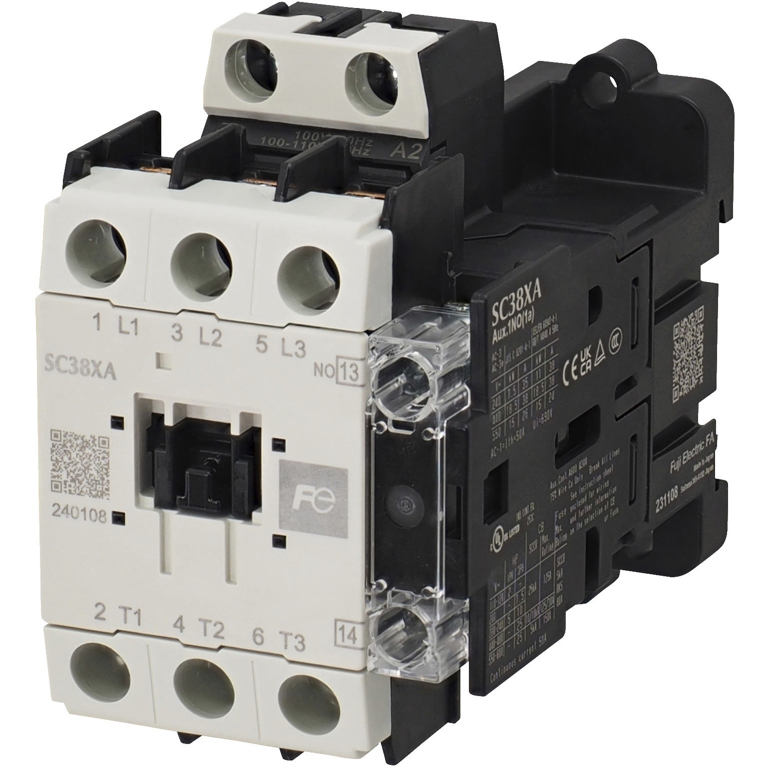 SC38XAR-N10 電磁接触器 富士電機 コイル電圧AC230V 交流操作形