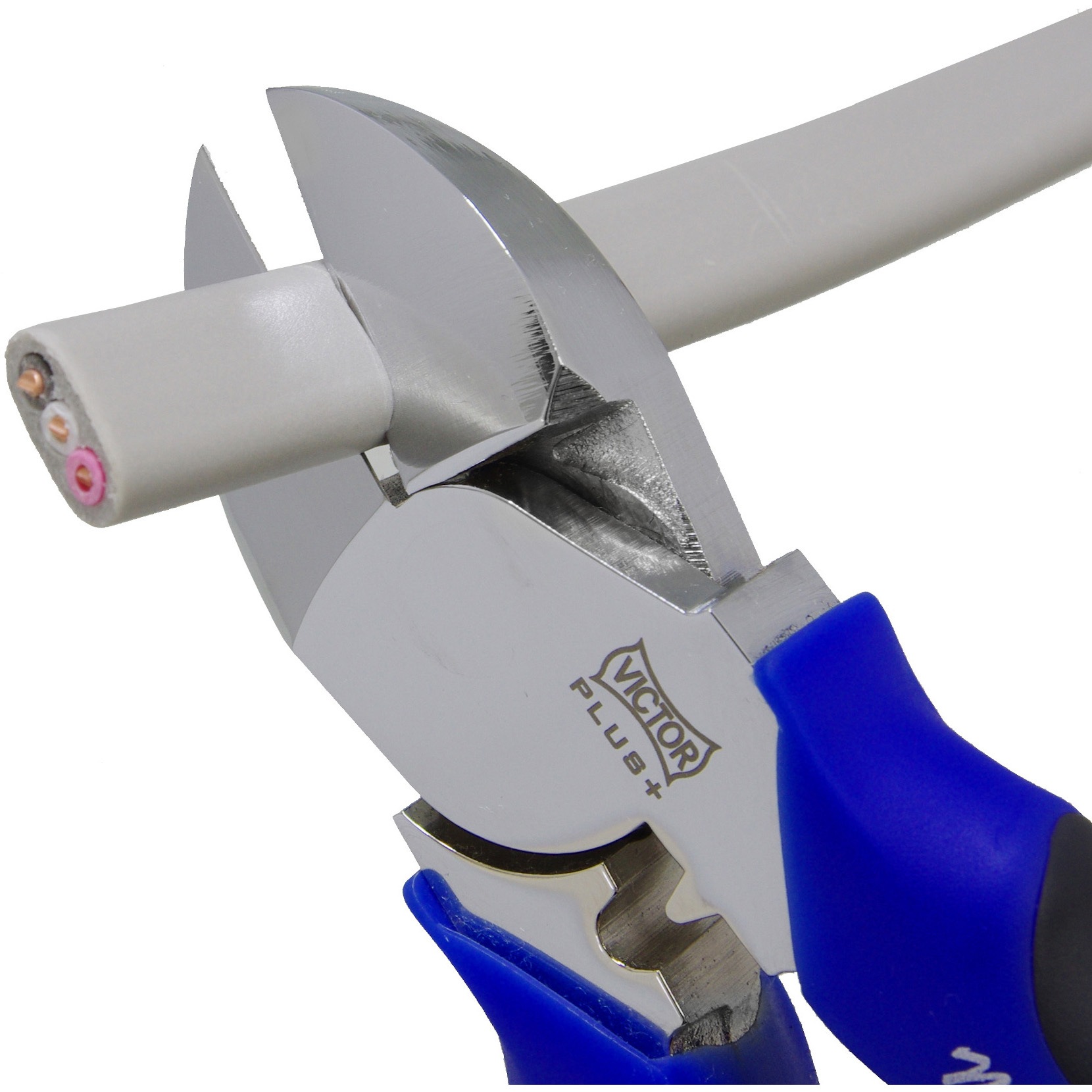 ビクター　ニッパー ZD80-200 ビクタープラス偏芯強力ニッパ(薄刃) 1丁 VICTOR(花園工具