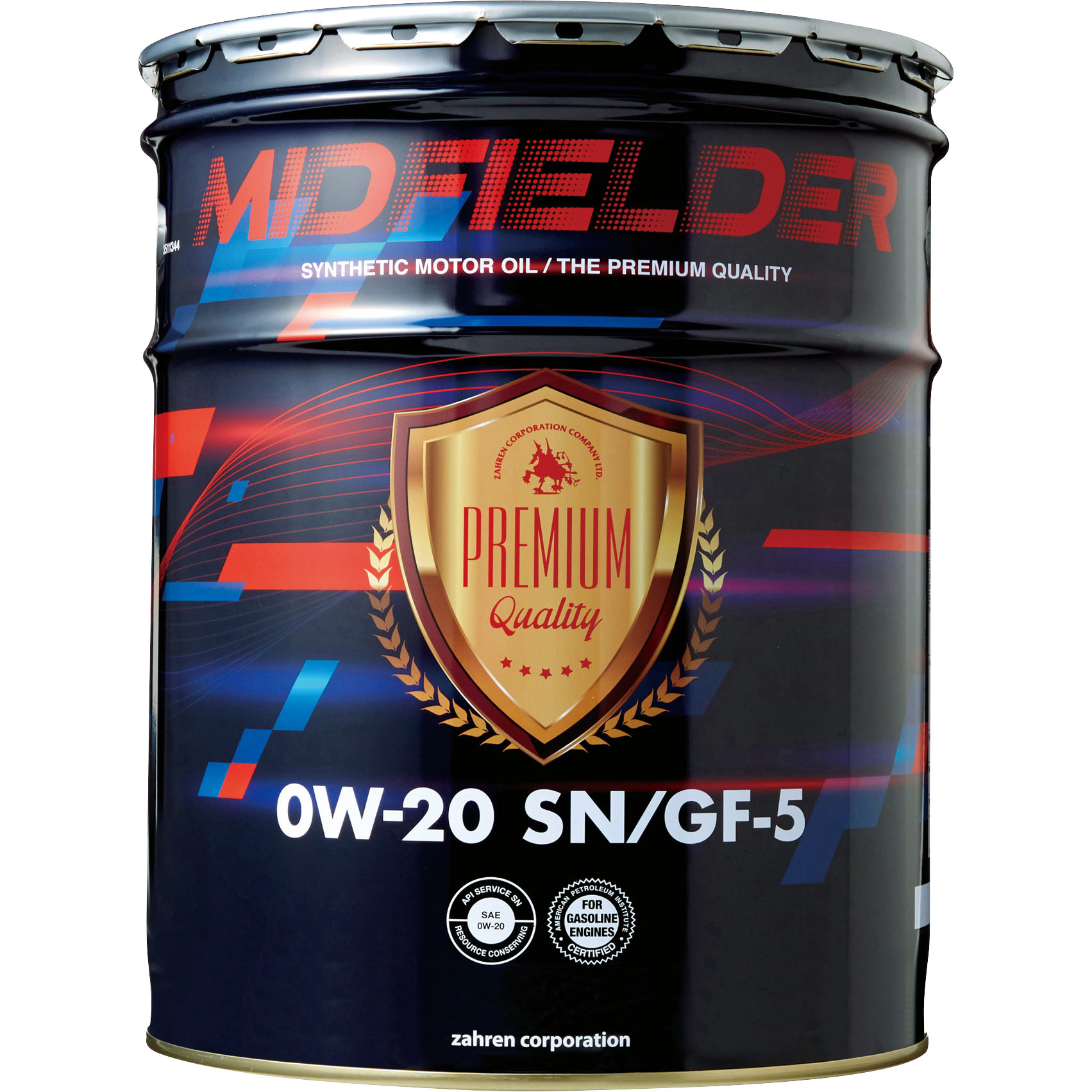 MIDFIELDER 0W-20 エンジンオイルミッドフィルダー 1缶 ザーレン