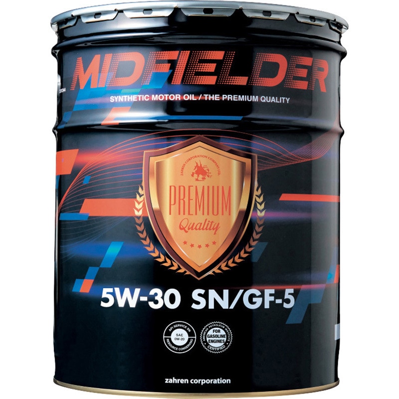 MIDFIELDER 5W-30 エンジンオイルミッドフィルダー 1缶 ザーレン