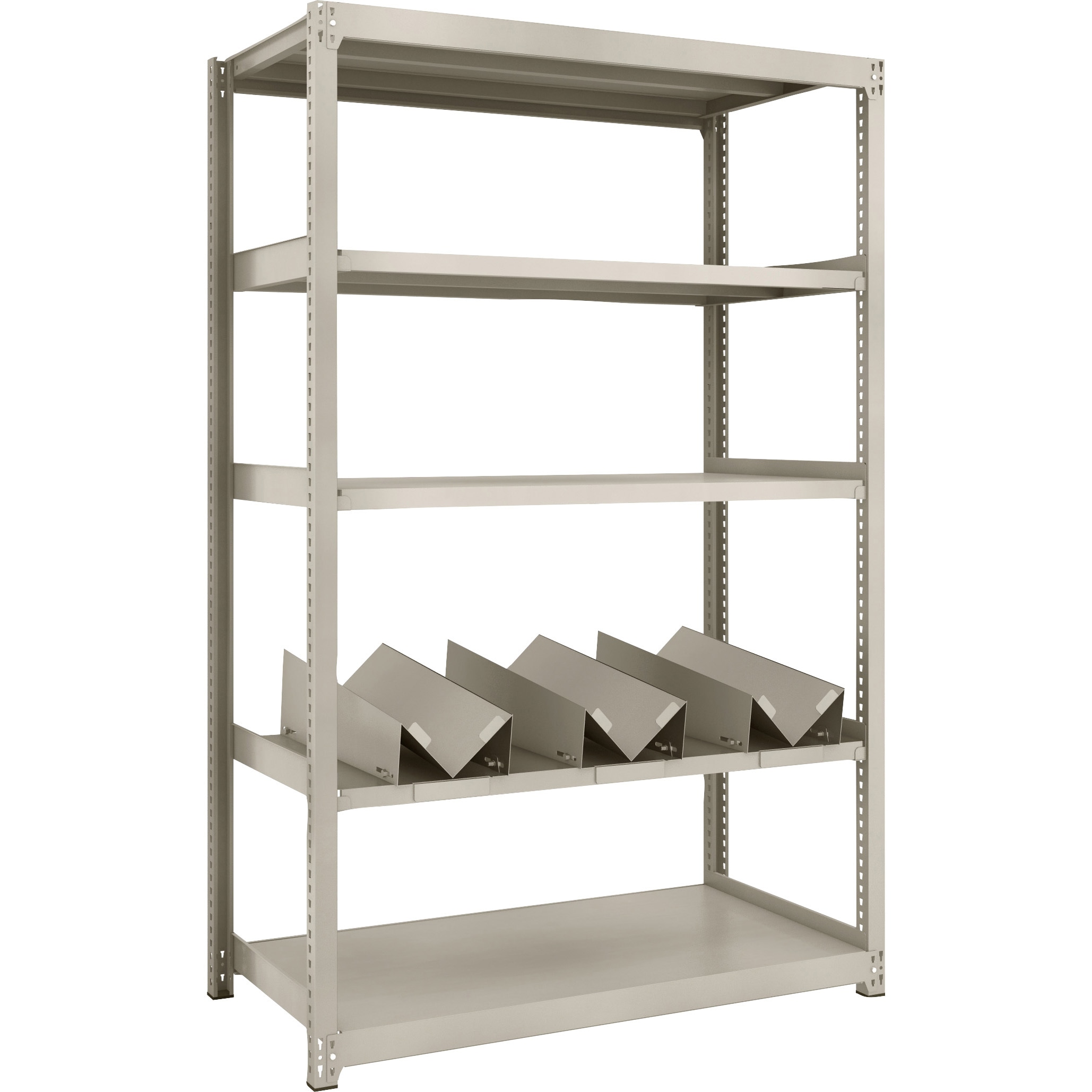 M2-6465-KU3 M2型一斗缶ラック 単体型 TRUSCO ネオグレー色 均等積載量200kg/段 間口1202mm奥行609mm高さ1807mm  M2-6465-KU3