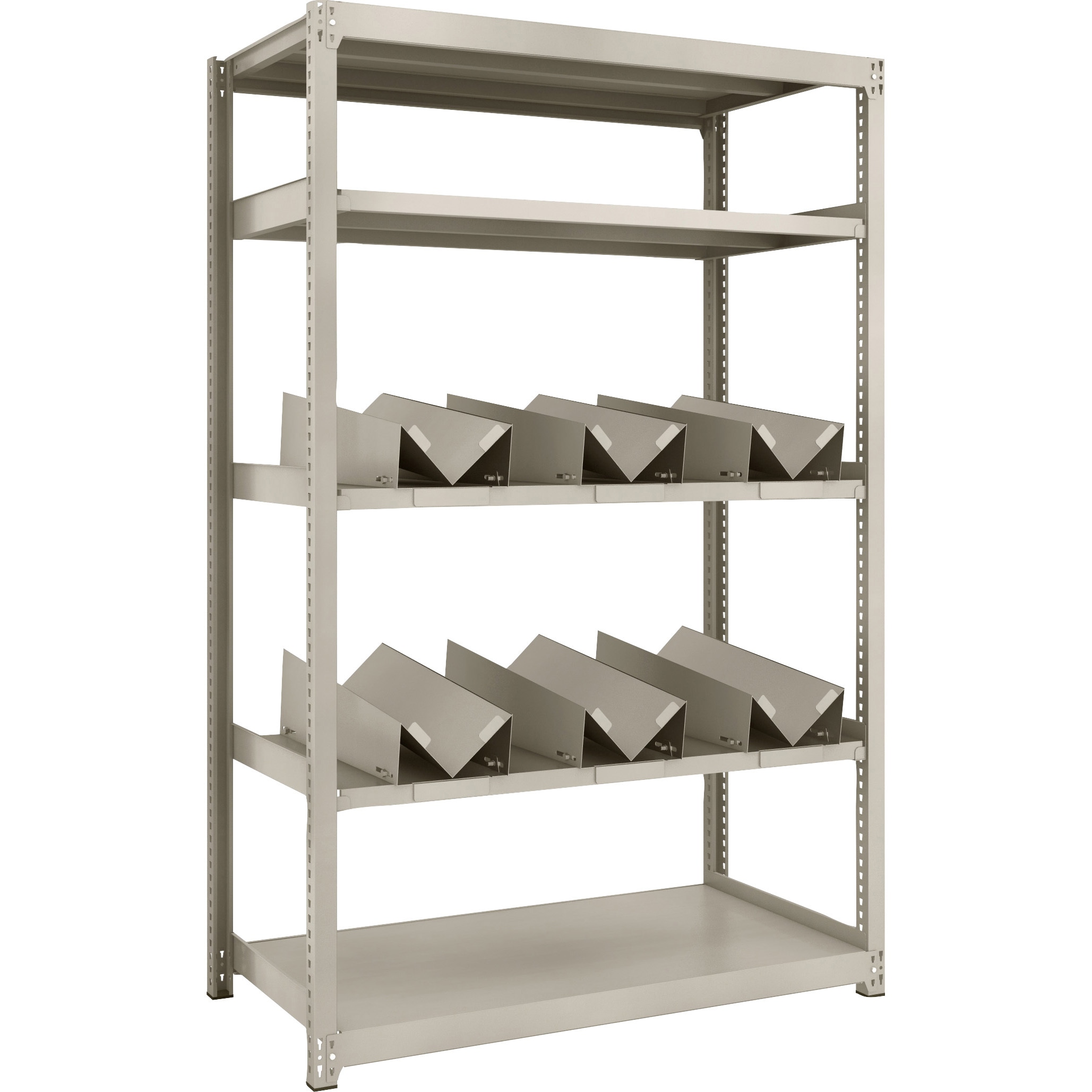 M2-6465-KU6 M2型一斗缶ラック 単体型 TRUSCO ネオグレー色 均等積載量200kg/段 間口1202mm奥行609mm高さ1807mm  M2-6465-KU6 59,988円