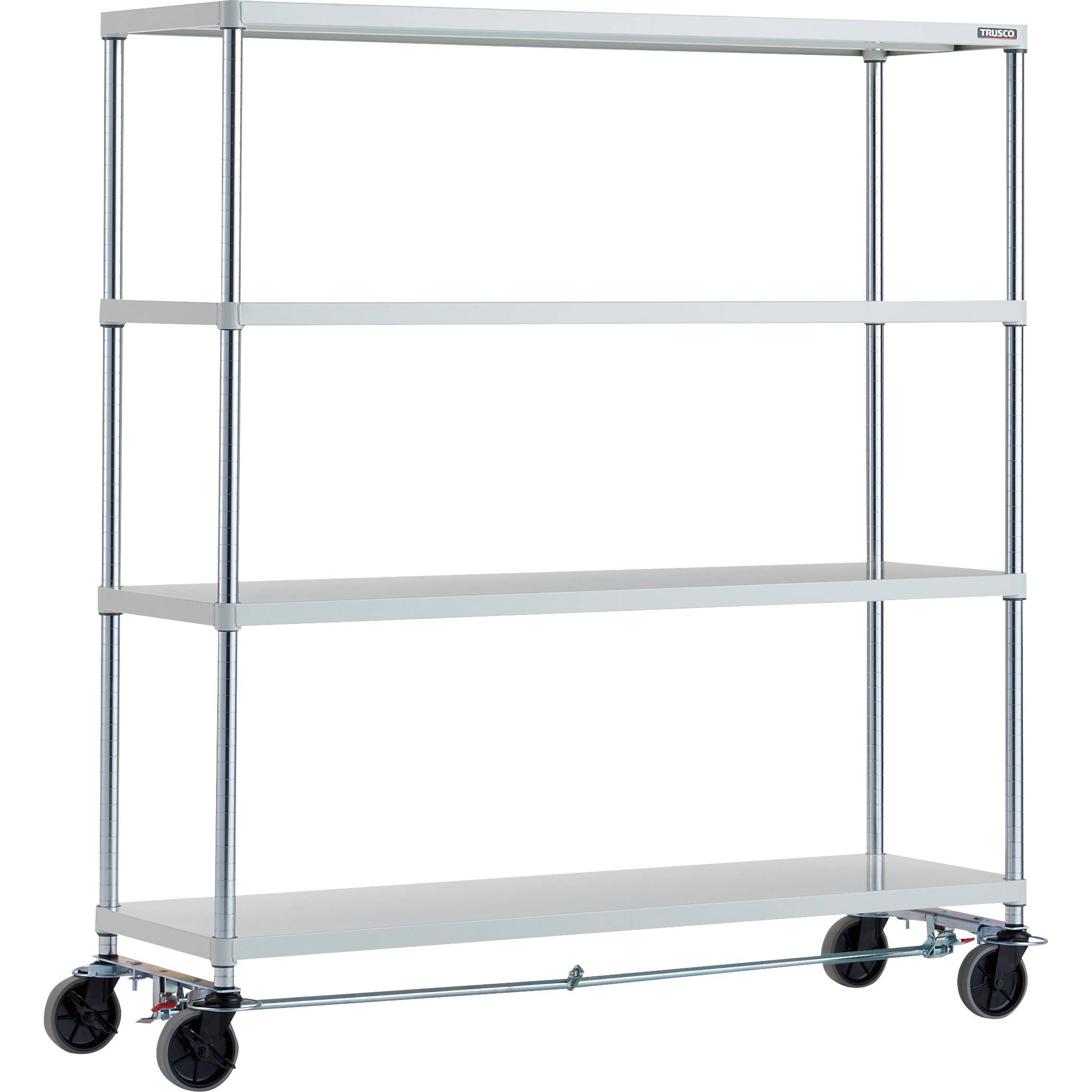 PER-5544-U125-B4-W フェニックスラック(ウレタン車輪付・ストッパー付