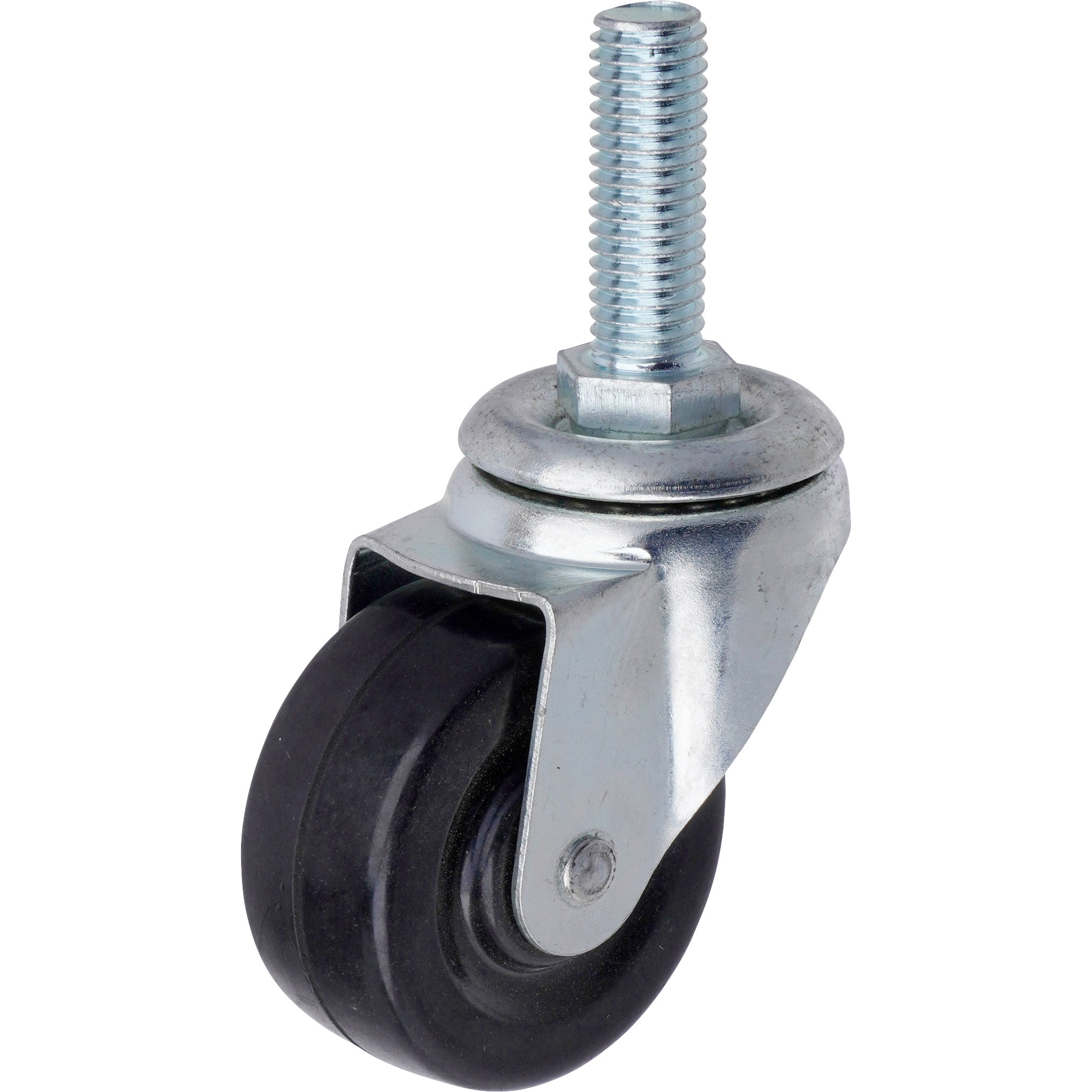 NJ-50G キャスター 自在車 ゴム ねじ式 モノタロウ 車輪径50mm車輪幅