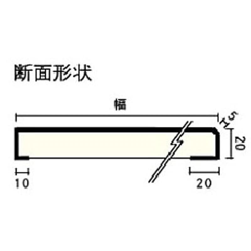 DEB105A-LB 窓枠A型 ウッドワン 寸法20×105×3900mm 1セット(2本