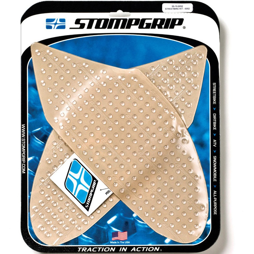 【KEN専用】トラクションパッド 55-10-0052C トラクションパッド STOMPGRIP クリア色 GSXR600/750 06