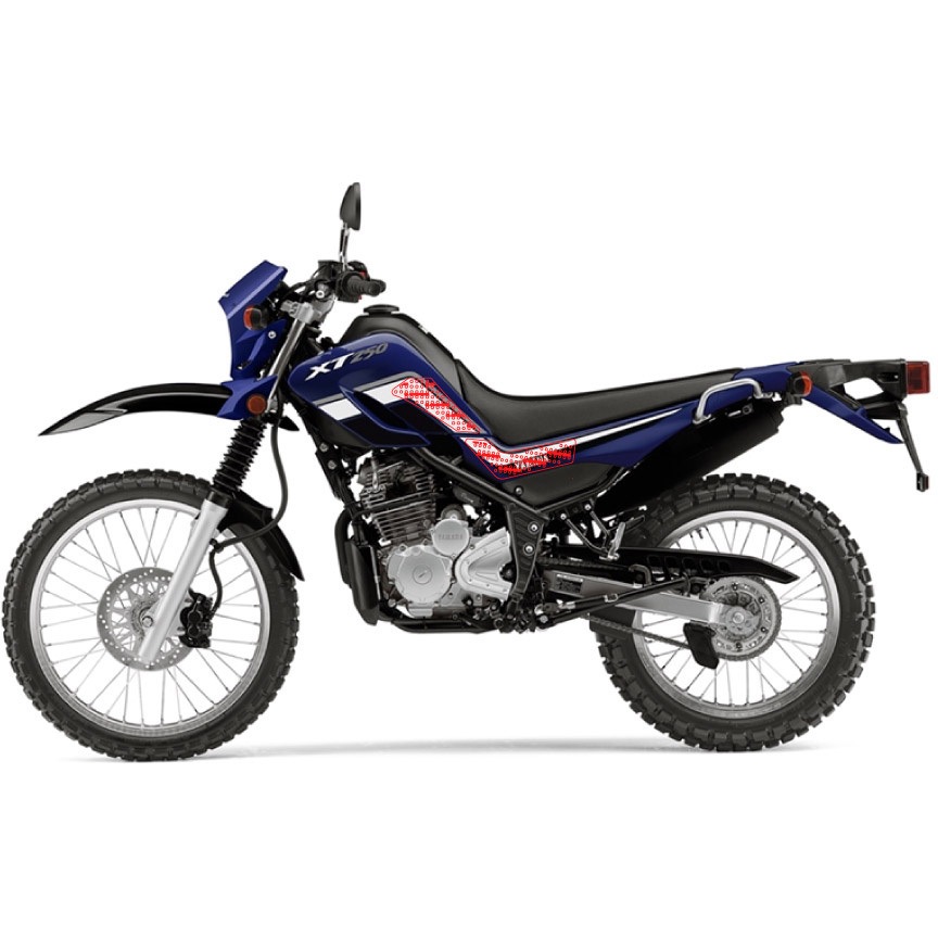 55-10-0126C トラクションパッド STOMPGRIP クリア色 XT250/250SEROW