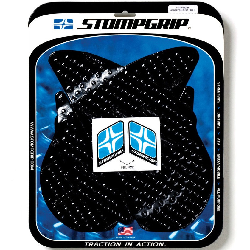 55-10-0001B トラクションパッド STOMPGRIP ブラック色 YZF-R1 02-03用