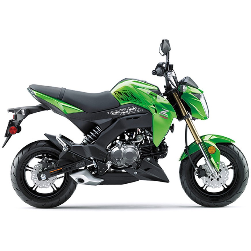 55-10-0137B トラクションパッド STOMPGRIP ブラック色 Z125 17-20用