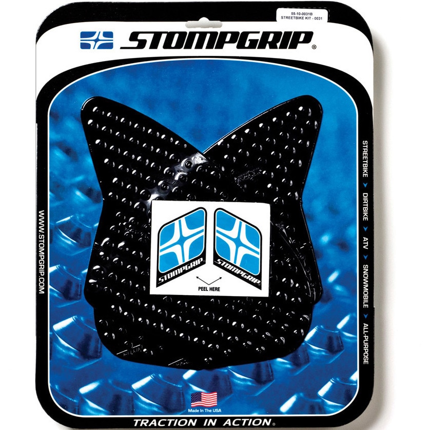 55-10-0031B トラクションパッド STOMPGRIP ブラック色 ZX6/RR 05-06用